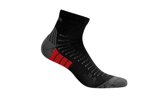 Изображение Шкарпетки Accapi Running Ultralight (black/red)